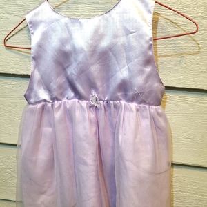 Vintage Lilac Little Lindsey Girls Dress
